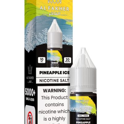 Pineapple Ice 20MG Strengths 10ML 5000+ Nic Salt E-LIQUIDS by Al Fakher