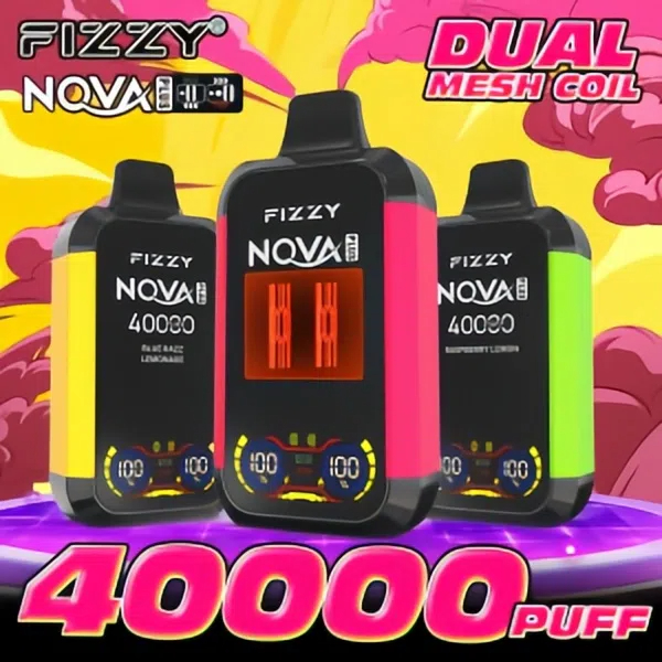 24hvape.net Fizzy Nova Plus 40000 Puffs: A revolutionary upgrade for the ultimate vaping experience!