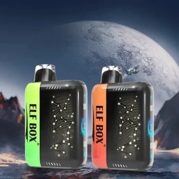 ELF BOX PULSE X 25k (25000) Puffs 3D Curved Screen 18ml E-liquid Beautiful Disposable Vape