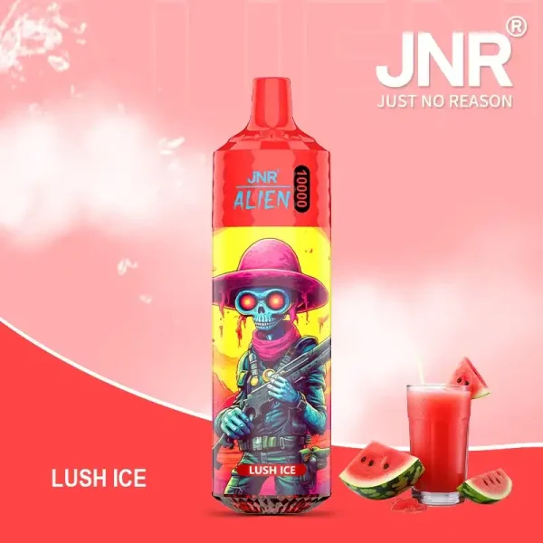 JNR Alien 10K (10000) Puffs 2% 5% Nicotine 20ML E-liquid 850mAh Rechargeable Battery LED (RGB) Lights Disposable Vape 24 JNR Alien 10K (10000) Puffs 2% 5% Nicotine 20ML E-liquid 850mAh Rechargeable Battery LED (RGB) Lights Disposable Vape