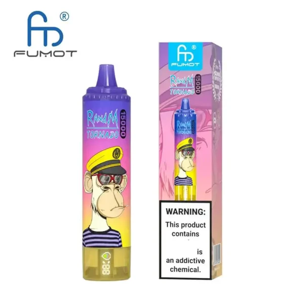RandM Tornado 15K (15000) Puffs LED Display 25ml E-liquid 850mAh Rechargeable Battery 2% 5% Nicotine Disposable Vape 13 RandM Tornado 15K (15000) Puffs LED Display 25ml E-liquid 850mAh Rechargeable Battery 2% 5% Nicotine Disposable Vape