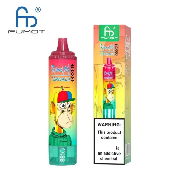 RandM Tornado 15K (15000) Puffs LED Display 25ml E-liquid 850mAh Rechargeable Battery 2% 5% Nicotine Disposable Vape 22 RandM Tornado 15K (15000) Puffs LED Display 25ml E-liquid 850mAh Rechargeable Battery 2% 5% Nicotine Disposable Vape