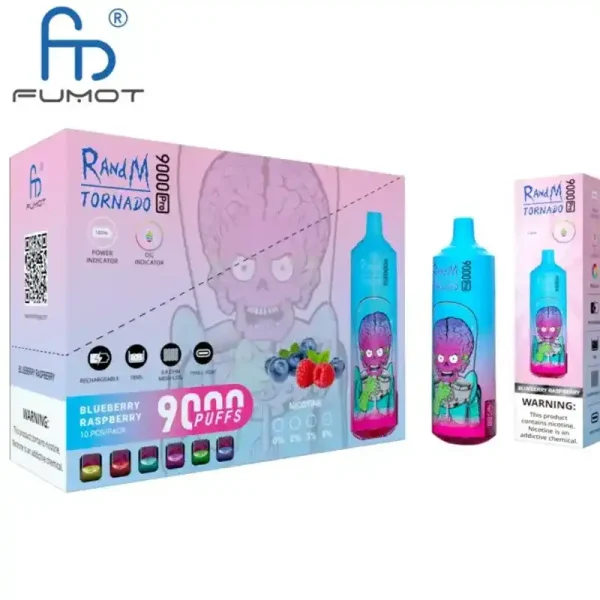 RandM Tornado 9K (9000) Puffs 850mAh Battery 18ml E-juice 2% 5% Nicotine RGB Light Disposable Vape 15 RandM Tornado 9K (9000) Puffs 850mAh Battery 18ml E-juice 2% 5% Nicotine RGB Light Disposable Vape