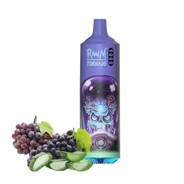 RandM Tornado 9K (9000) Puffs 850mAh Battery 18ml E-juice 2% 5% Nicotine RGB Light Disposable Vape 6 RandM Tornado 9K (9000) Puffs 850mAh Battery 18ml E-juice 2% 5% Nicotine RGB Light Disposable Vape