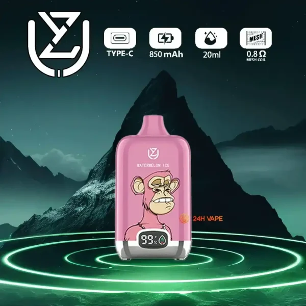 UZY Bang DIgital 15K (15000) Puffs 2% 5% Nicotine LCD Screen 20ml Pre-filled E-juice 850mAh Battery Disposable Vape 12 UZY Bang DIgital 15K (15000) Puffs 2% 5% Nicotine LCD Screen 20ml Pre-filled E-juice 850mAh Battery Disposable Vape