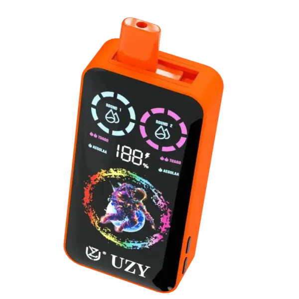 UZY Tornado 30K (30000) Puffs Dual Flavors Smart LCD Display 40mL E-liquid 2% 5% Nicotine 850mAh Battery Disposable Vape 3 UZY Tornado 30K (30000) Puffs Dual Flavors Smart LCD Display 40mL E-liquid 2% 5% Nicotine 850mAh Battery Disposable Vape