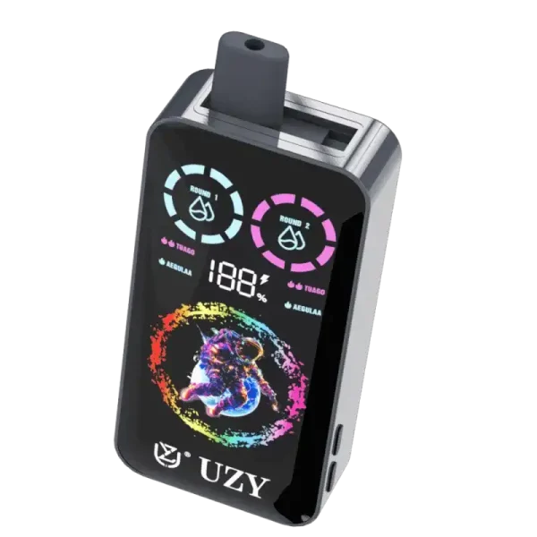 UZY Tornado 30K (30000) Puffs Dual Flavors Smart LCD Display 40mL E-liquid 2% 5% Nicotine 850mAh Battery Disposable Vape 2 UZY Tornado 30K (30000) Puffs Dual Flavors Smart LCD Display 40mL E-liquid 2% 5% Nicotine 850mAh Battery Disposable Vape