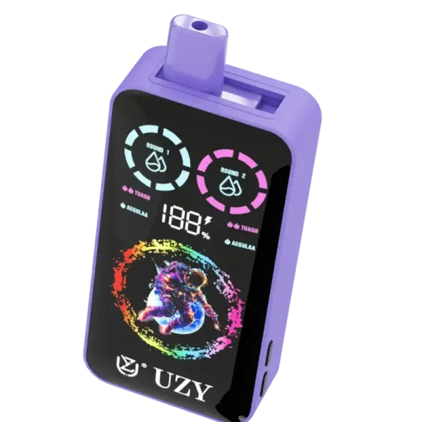 UZY Tornado 30K (30000) Puffs Dual Flavors Smart LCD Display 40mL E-liquid 2% 5% Nicotine 850mAh Battery Disposable Vape 5 UZY Tornado 30K (30000) Puffs Dual Flavors Smart LCD Display 40mL E-liquid 2% 5% Nicotine 850mAh Battery Disposable Vape