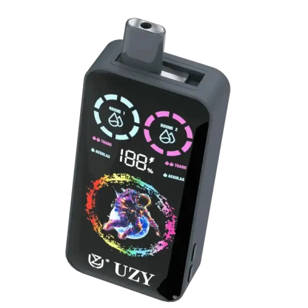 UZY Tornado 30K (30000) Puffs Dual Flavors Smart LCD Display 40mL E-liquid 2% 5% Nicotine 850mAh Battery Disposable Vape 9 UZY Tornado 30K (30000) Puffs Dual Flavors Smart LCD Display 40mL E-liquid 2% 5% Nicotine 850mAh Battery Disposable Vape