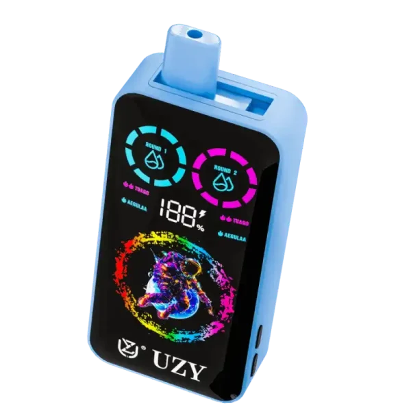 UZY Tornado 30K (30000) Puffs Dual Flavors Smart LCD Display 40mL E-liquid 2% 5% Nicotine 850mAh Battery Disposable Vape 11 UZY Tornado 30K (30000) Puffs Dual Flavors Smart LCD Display 40mL E-liquid 2% 5% Nicotine 850mAh Battery Disposable Vape