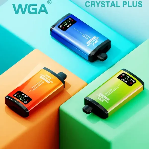 WGA Crystal Plus 20k (20000) Puffs Switchable Taste Function Dual Flavors 2% 5% Nicotine Adjustable Airflow Disposable Vape 1 WGA Crystal Plus 20k (20000) Puffs Switchable Taste Function Dual Flavors 2% 5% Nicotine Adjustable Airflow Disposable Vape