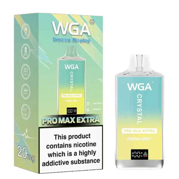 WGA Crystal Pro Max Extra 15K (15000) Puffs Adjustable Airflow 650mAh Battery Type-C Charging 20ml Capacity 2% 5% Nicotine Disposable Vape 9 WGA Crystal Pro Max Extra 15K (15000) Puffs Adjustable Airflow 650mAh Battery Type-C Charging 20ml Capacity 2% 5% Nicotine Disposable Vape