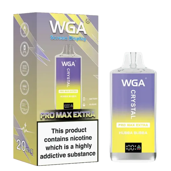 WGA Crystal Pro Max Extra 15K (15000) Puffs Adjustable Airflow 650mAh Battery Type-C Charging 20ml Capacity 2% 5% Nicotine Disposable Vape 11 WGA Crystal Pro Max Extra 15K (15000) Puffs Adjustable Airflow 650mAh Battery Type-C Charging 20ml Capacity 2% 5% Nicotine Disposable Vape